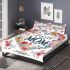 Beautiful heart of a awesomely brave mother bedding set