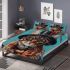 Bengal cat as a fashion icon bedding set