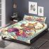 Bengal cat in magical girl transformations bedding set