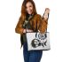 Breadfirst drink coffee and dream catcher leather tote bag