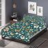 Butterflies and flowers scattered across bedding set