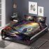 Cat in the magical world bedding set