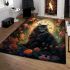 Cat in the time garden area rugs carpet