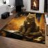 Cat in the urban serenity area rugs carpet