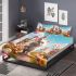 Cat's candy kingdom adventure bedding set