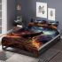 Cat's literary stargazing bedding set