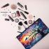 Celestial Birds and Galactic Trees Merge Makeup Bag