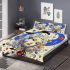 Celestial dreamer in blue hues bedding set