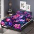 Colorful butterfly and flowers bedding set