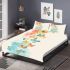 Colorful illustration of butterflies bedding set