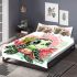 Cute baby turtle colorful corals bedding set