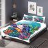 Cute baby turtle in the ocean bedding set