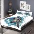 Cute baby turtle in the ocean bedding set