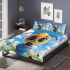 Cute cartoon baby bee bedding set