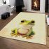 Cute cartoon frog simple design area rugs carpet