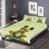 Cute cartoon frog with big eyes and hands bedding set