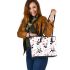 Cute cartoon panda pattern leather Chic Stylish Tote Bag & Women Totes: Perfect Gift for Girlfriend | Crossbody, Purse, Handbag