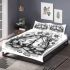 Cute frog couple in love bedding set