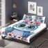 Cute owl with big eyes bedding set