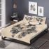 Deer with forest and waterfall bedding set