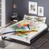 Dragonfly with the sound of a bamboo flute bedding set