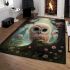 Enchanted forest owl area rugs carpet