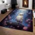 Enchanted forest owl area rugs carpet