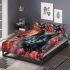 Enchanted garden cat bedding set