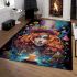 Enchanting tea time dream area rugs carpet