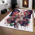 Ethereal blossom serenity area rugs carpet