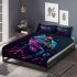 Frog design colorful bedding set