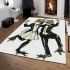 Frogs in tuxedos and dresses dancing area rugs carpet