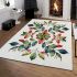 Gentle flourish captivating floral simplicity area rugs carpet