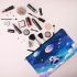 Kawaii anime style panda moon and stars makeup bag