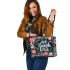 live laugh love Leather Tote Bag