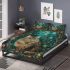 Longhaired british cat in magical fairy glens bedding set