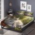 Longhaired british cat in magical meadows bedding set