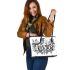 Love Color Scapes Leather Tote Bag