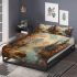 Majestic deer standing gracefully bedding set