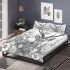 Majestic deer with impressive antlers bedding set