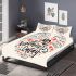 Markings strong heart with mother's day bedding set