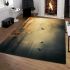 Mystical morning serenity area rugs carpet