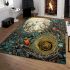 Nesting grounds depicting abstract refuge area rugs carpet