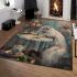 Persian cat at tea parties area rugs carpet