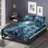 Persian cat in ethereal moonlit glades bedding set