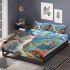 Persian cat in himalayan mountain retreats bedding set