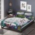 Persian cat in magical herbal gardens bedding set