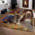 Persian cat in moroccan bazaars area rugs carpet