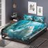 Persian cat in mythical atlantis bedding set