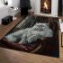 Persian cat in victorian gothic mansions area rugs carpet